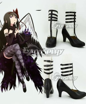 Devil Homura Akemi Halloween Black Cosplay