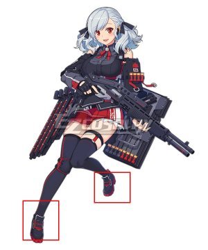 Girls Frontline SPAS-12 Black Cosplay