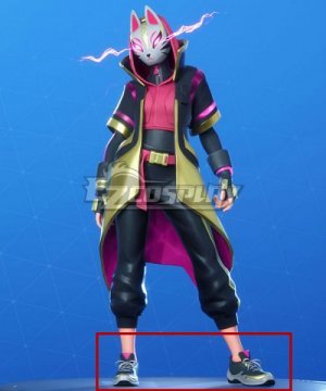 Battle Royale Season 10 Catalyst Riftstorm Color Black White Cosplay