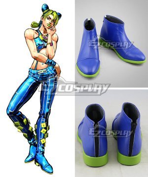 JoJos Bizarre Adventure: All-Star Battle Jolyne Cujoh Blue Cosplay