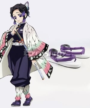 Demon Slayer: Kimetsu No Yaiba Kochou Shinobu Purple  Cosplay