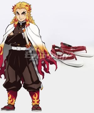 Demon Slayer: Kimetsu No Yaiba Rengoku Kyoujurou Red  Cosplay