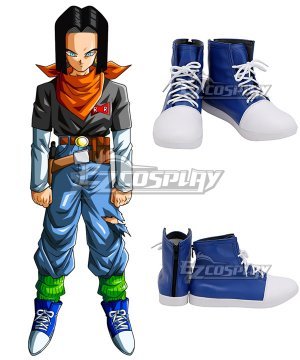 Android 17 Blue Cosplay