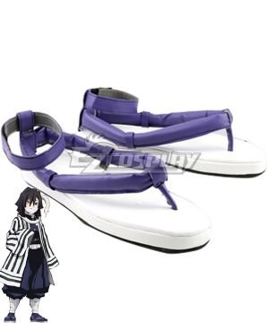 Demon Slayer: Kimetsu no Yaiba Obanai Iguro Purple Cosplay