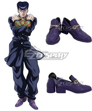 JoJos Bizarre Adventure Josuke Higashikata Purple Cosplay