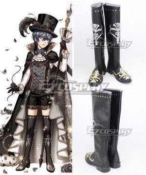 The 100 Sleeping Princes & the Kingdom of Dreams Black Butler Ciel Phantomhive Black  Cosplay