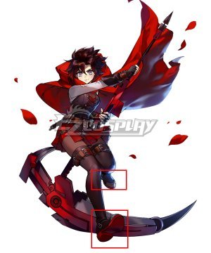 Volume 7 Ruby Rose Black  Cosplay