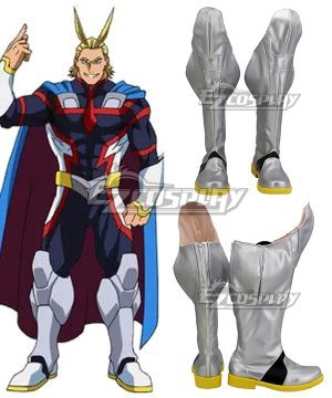 My Hero Academia: Two Heroes Boku No Hero Akademia Allmight All Might Toshinori Yagi Sliver  Cosplay