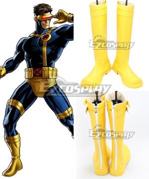 Marvel Comics X-Men Cyclops Scott Summers Yellow  Cosplay