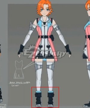 Volume 7 Nora Valkyrie Black Cosplay