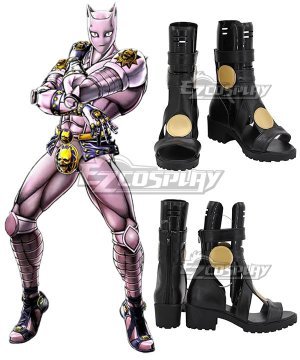 JojoS Bizarre Adventure Kira Yoshikage Killer Queen Black Cosplay