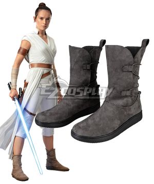 The Rise Of Skywalker Rey Grey  Cosplay