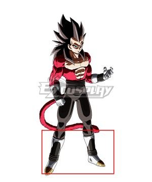 Dragon Ball GT Vegeta Super Saiyan 4 Black Shoes Cosplay Boots