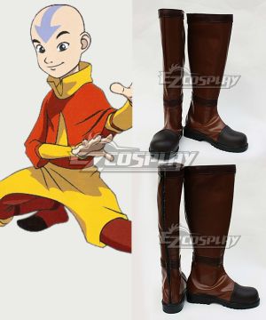 The Last Airbender Aang Brown  Cosplay