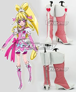 Pretty Cure Heart Mana Aida Pink Cosplay