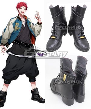 Hypnosis Mic Division Rap Battle Harai Kuko Evil Monk Black Cosplay