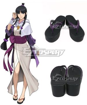 Gyakuten Saiban Pearl Fey Maya Fey Clogs Cosplay