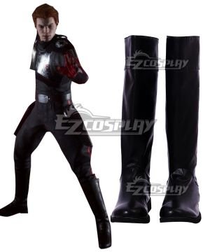 Star Wars Jedi: Fallen Order Cal Kestis Black Shoes Cosplay Boots