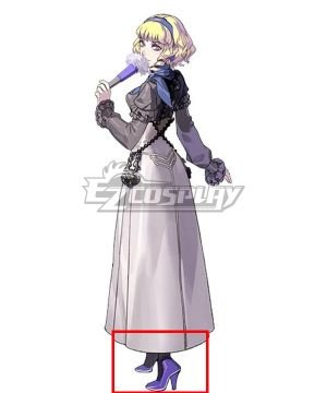  Three Houses indered Shadows Constance Purple Cosplay