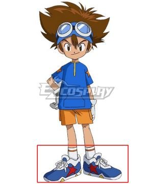 2020 Digimon Adventure Digimon Monster Taichi Yagami Blue Cosplay