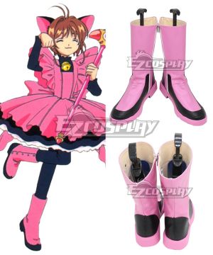 Sakura Kinomoto Cat Pink  Cosplay