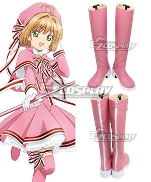 Cardcaptor Sakura: Clear Card Sakura Kinomoto EP2 Pink  Cosplay