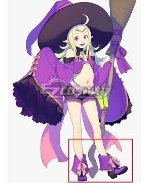  Heros Nowi Helloween Purple  Cosplay