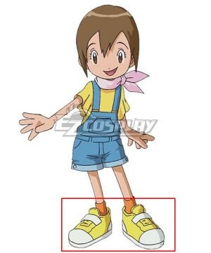 2020 Digimon Adventure Yagami Hikari Yellow Cosplay