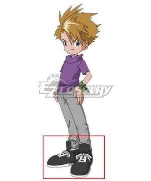 2020 Digimon Adventure Ishida Yamato Black Cosplay