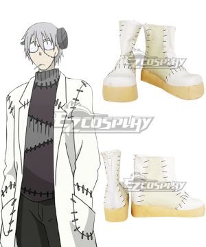  Monotone Princess Franken Stein White Cosplay