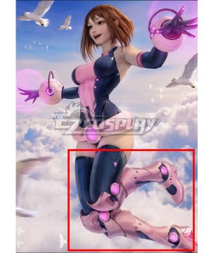 My Hero Academia Boku No Hero Akademia Fan Art Version of Ochaco Uraraka Pink  Cosplay