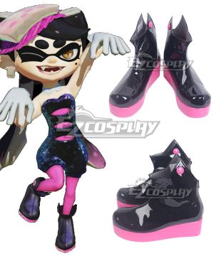 2 Squid Sisters Marie Black  Cosplay