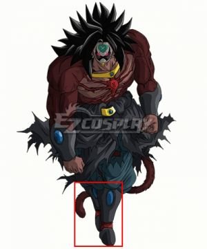 Super Dragon Ball Heroes Dark Broly  Black  Cosplay