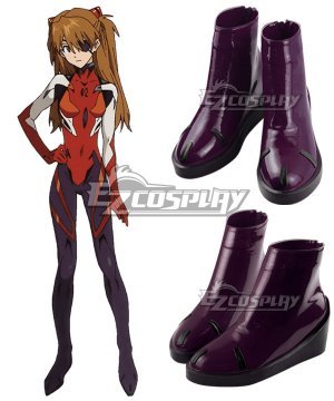 EVA Neon Genesis Evangelion Asuka Langley Sohryu Purple Cosplay