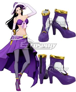 15th Anniversary Nico Robin Purple Cosplay