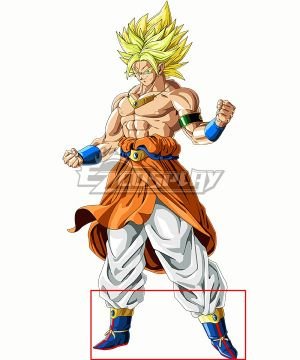 Dragon Ball Fusions Karoly Blue Cosplay Shoes