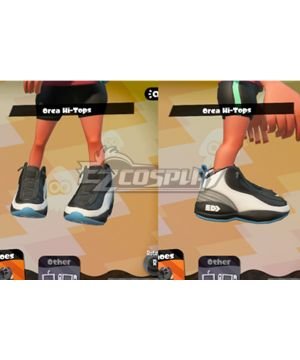 Splatoon Vintage White Cosplay Shoes