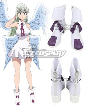  Kamigami no Gekirin Elizabeth Liones White Cosplay