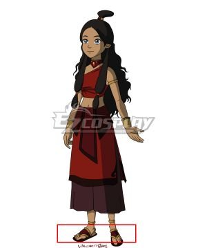 Legend of Korra Katara Red Cosplay