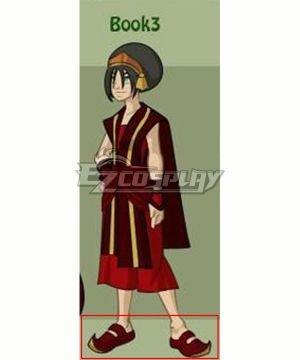 The Last Airbender Toph Beifong Red Cosplay