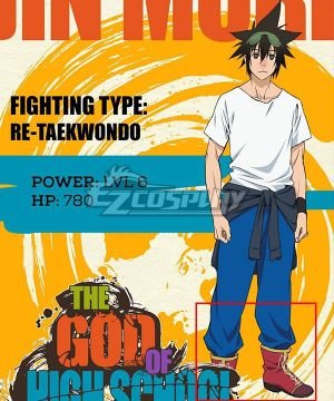 The God of High School Anime Yu Mi-Ra Cosplay Costume