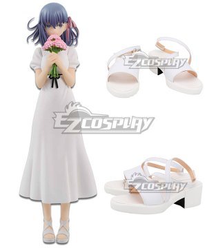 Heavens Feel Sakura Matou White Cosplay