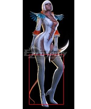 Devil May Cry 4 Gloria Silver Shoes Cosplay Boots