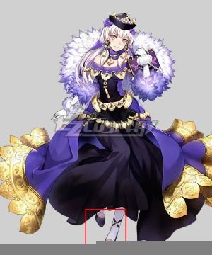  Heros Lysithea Earnest Seeker Purple Cosplay