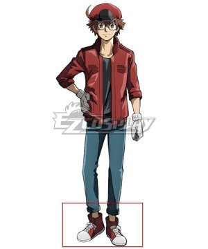 Cells at Work! CODE BLACK Hataraku Saibou BLACK Red Blood Cell Red Cosplay