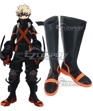 World Heroes Mission Katsuki Bakugou Black  Cosplay