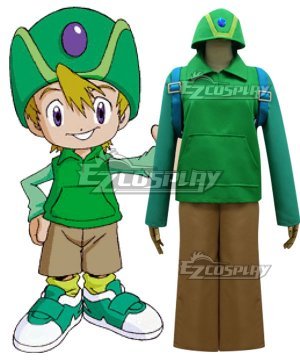 Digimon Adventure Digital Monster Takeru Takaishi Cosplay Costume