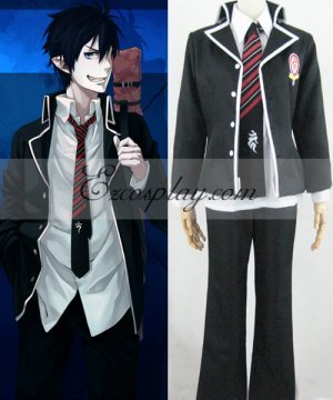 Blue Exorcist Ao no Exorcist Okumura Rin School Uniform Cosplay