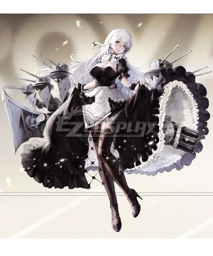 Azur Lane HMS Hermione Maid Cosplay Costume