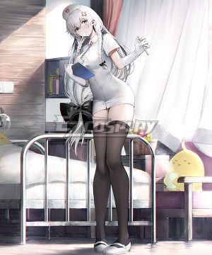 Azur Lane HMS Hermione Pure White Nurse Cosplay Costume